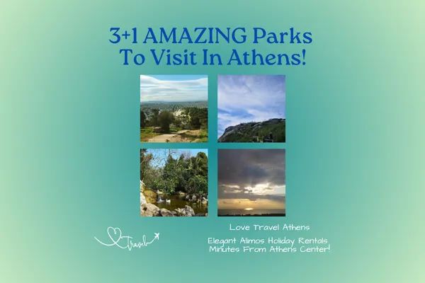 3+1 AMAZING Parks To Visit In Athens!