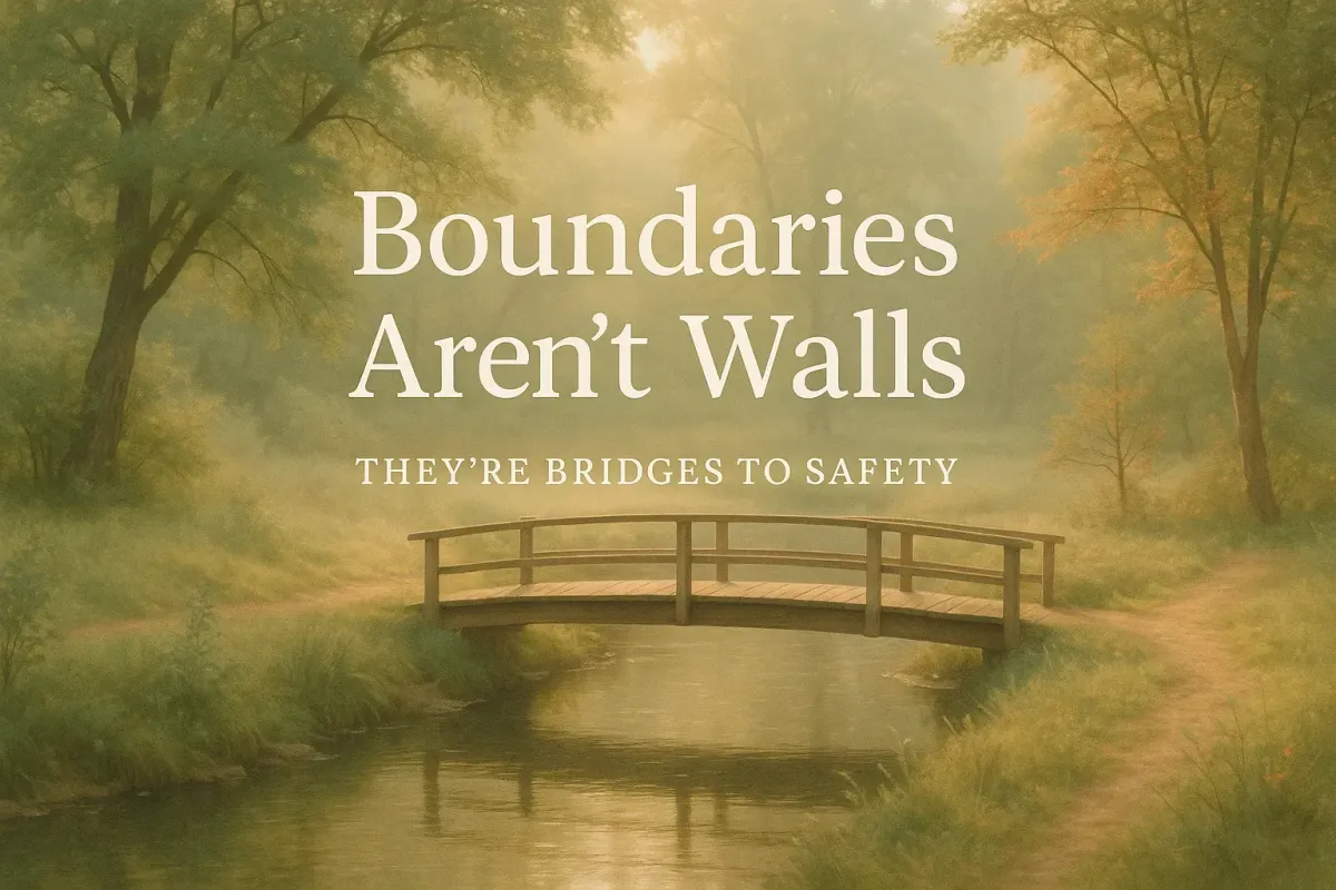 Boundaries Aren’t Walls. They’re Bridges to Safety
