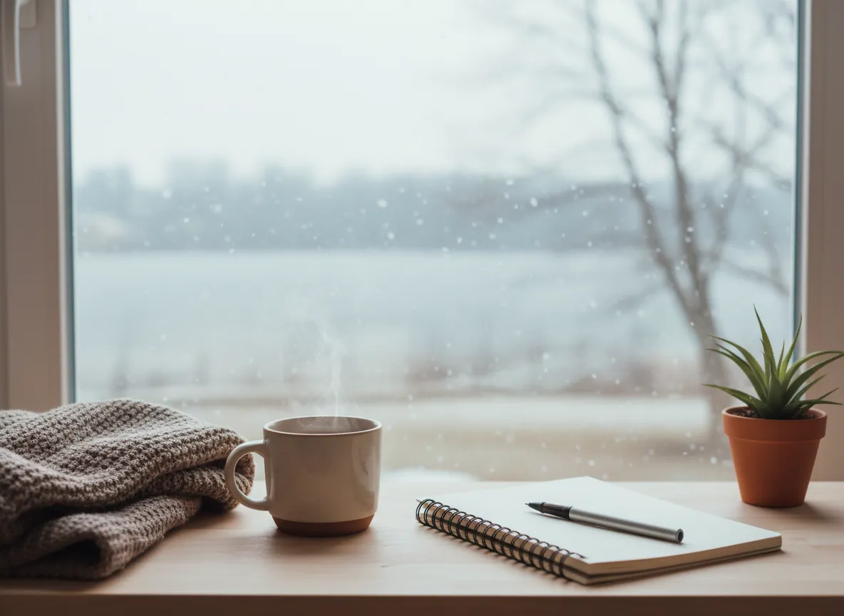 When the World Shuts Down: A Winter-Storm Nervous System Reset for Burnt-Out Therapists