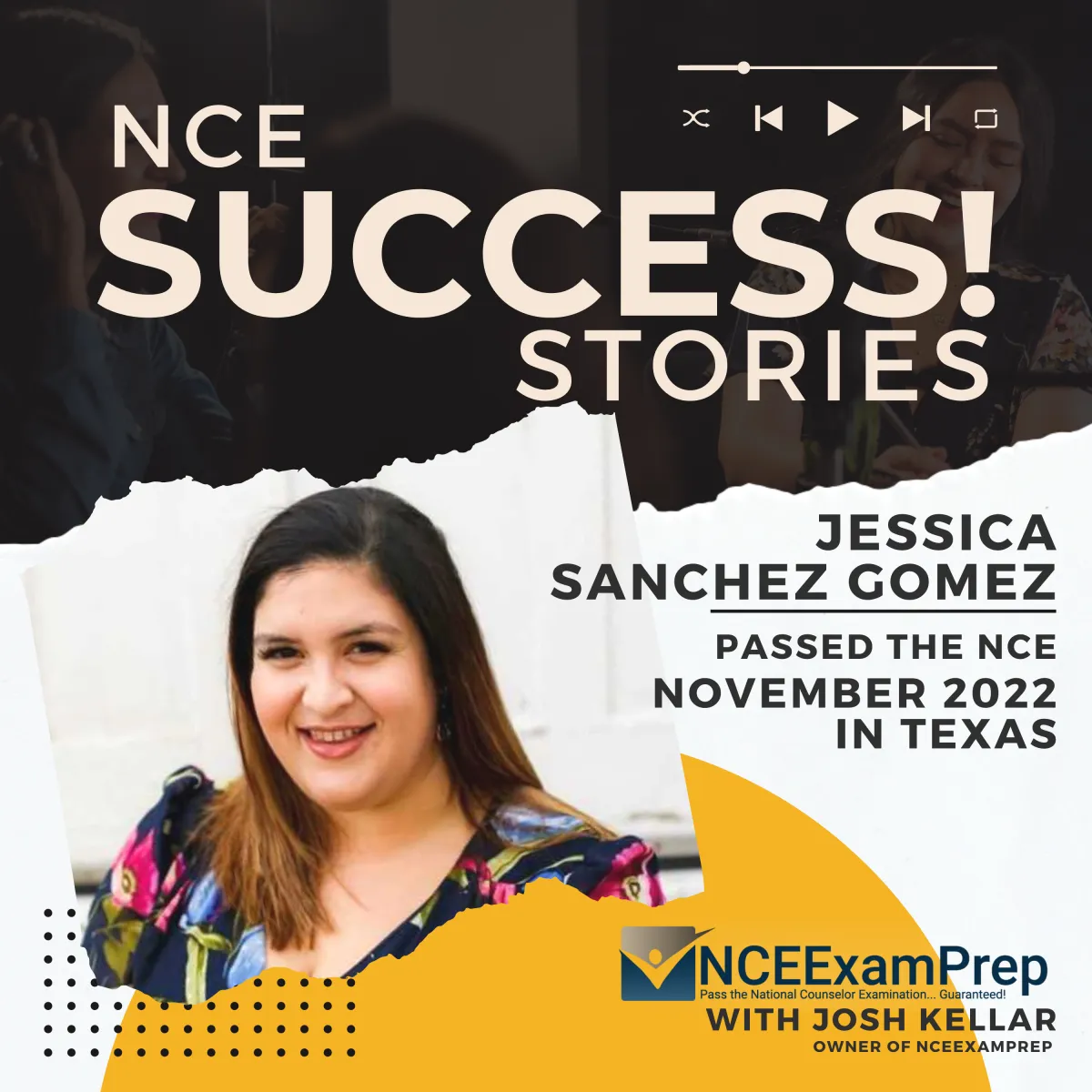 Passing the NCE - Jessica