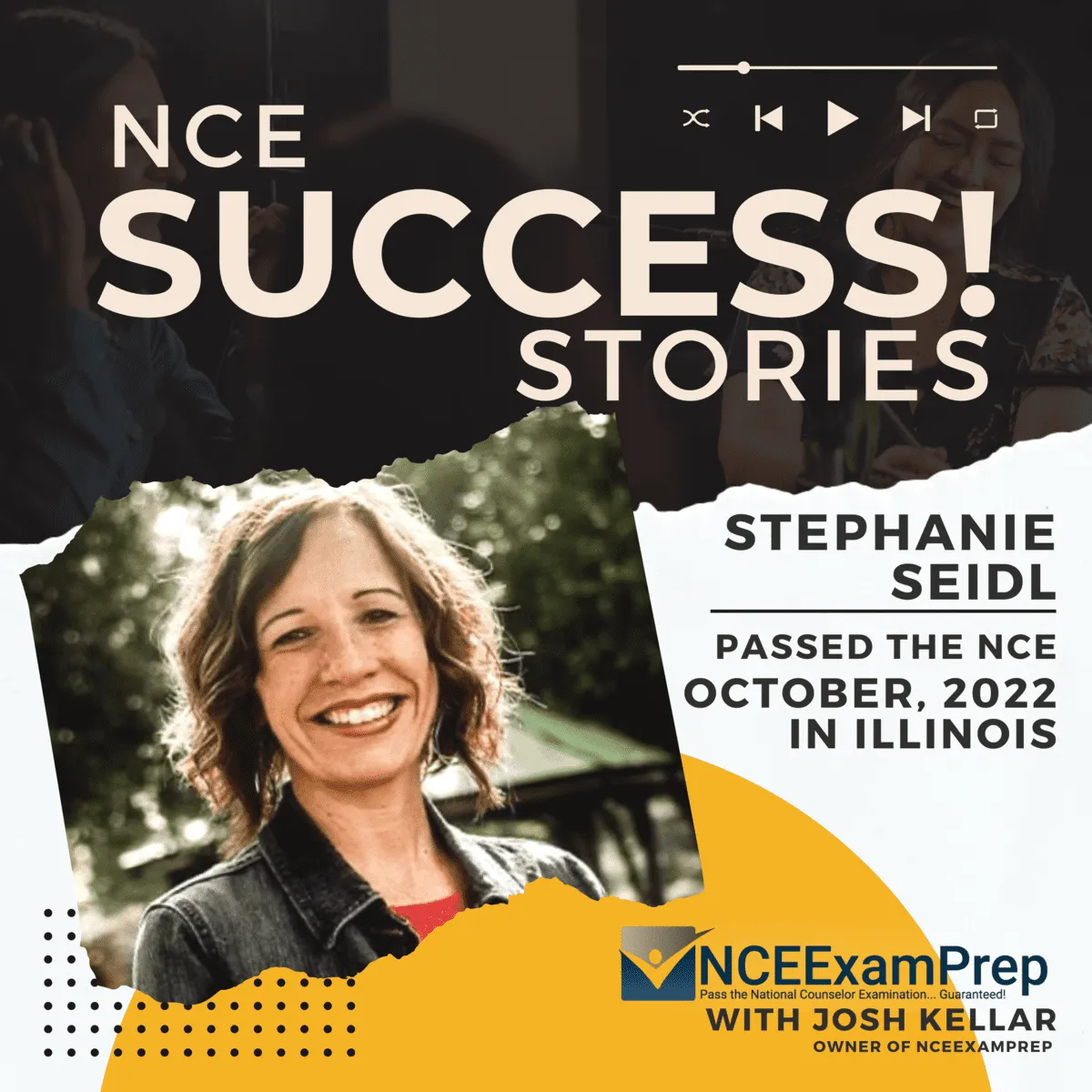 Passing the NCE - Stephanie