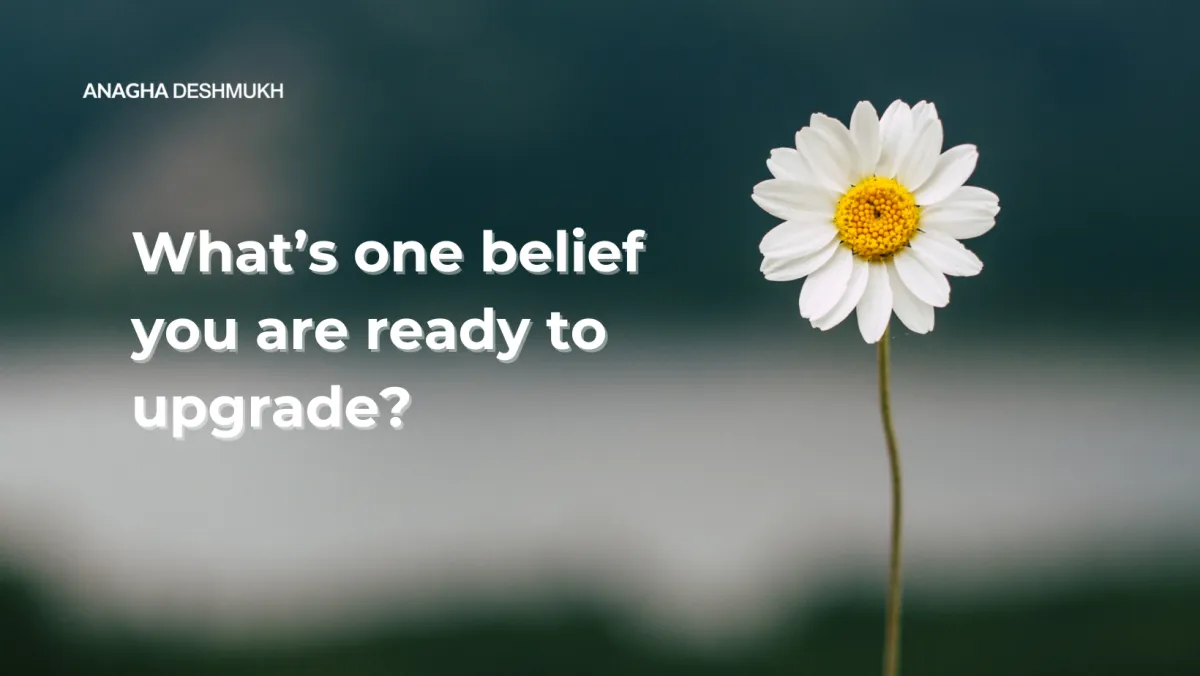 belief you are ready to upgrade