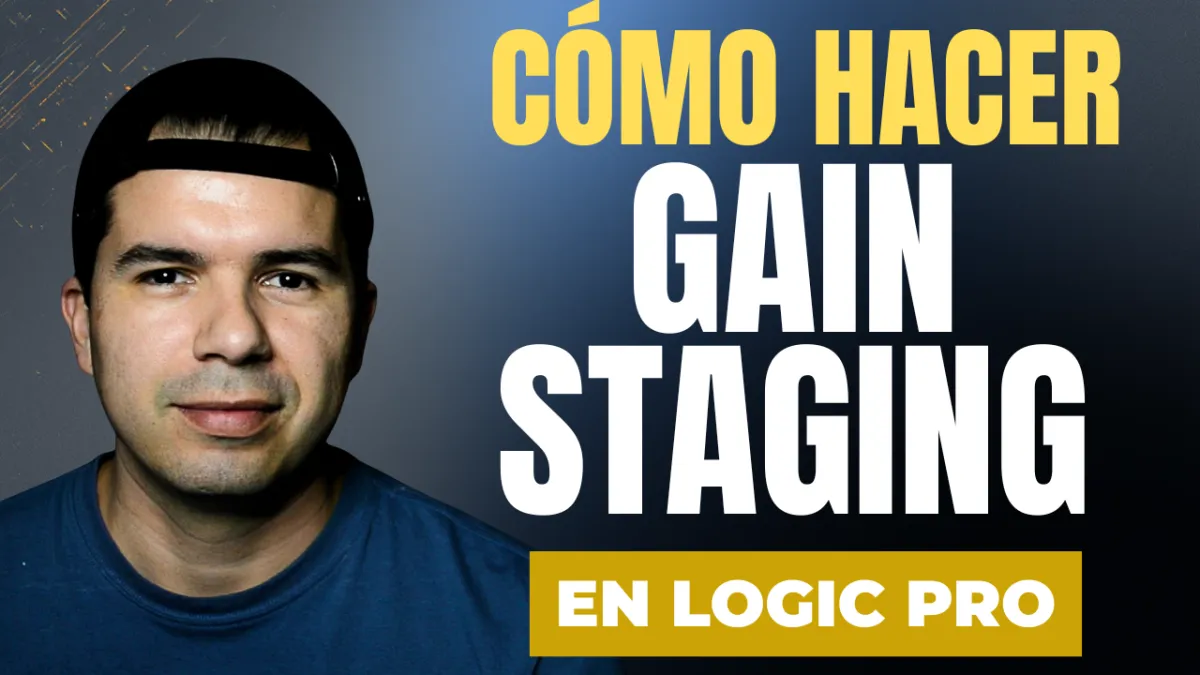 Gain Staging en Logic Pro: Cómo preparar tu mezcla para el éxito