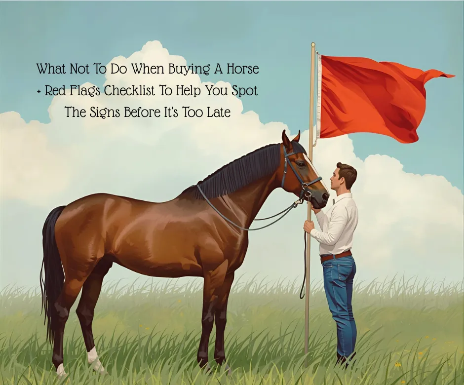 What Not to Do When Buying a Horse: 5 Red Flags to Watch Out For