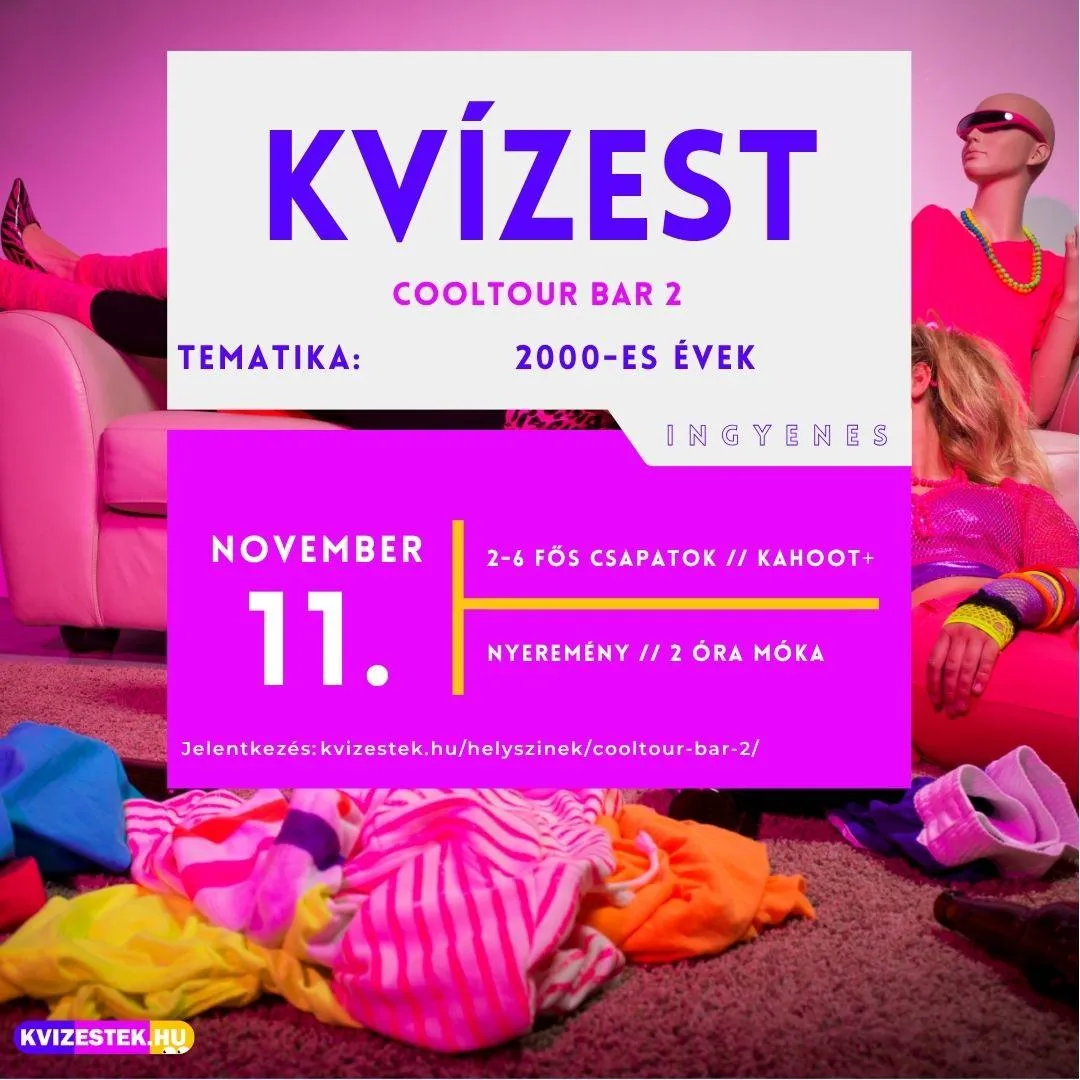 Budapest legjobb esti programjai a CoolTour Barban!