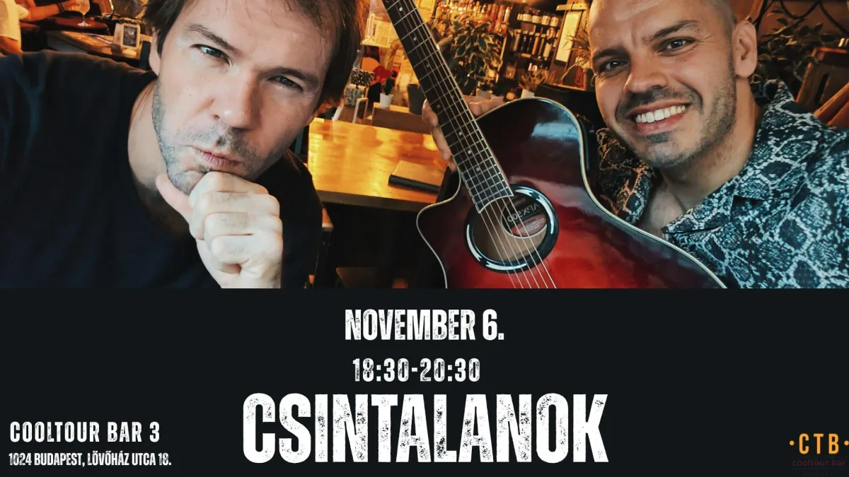 Ingyenes programok Budapesten novemberben – hangulat, zene és élmények a CoolTour Bar 3-ban