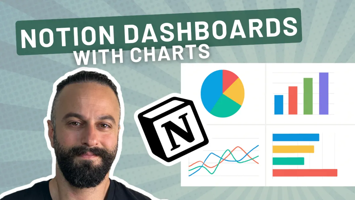 Create Stunning Notion Dashboards with Interactive Charts