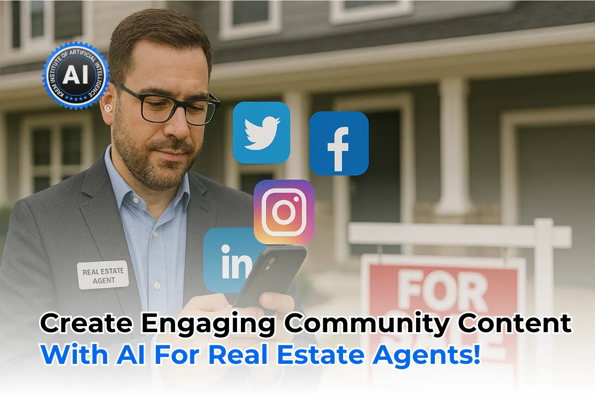 Create Engaging Community Content With AI For Real Estate Agents!