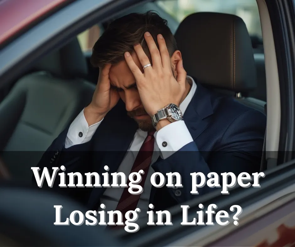 Why Most Men Are Winning on Paper and Losing in Life