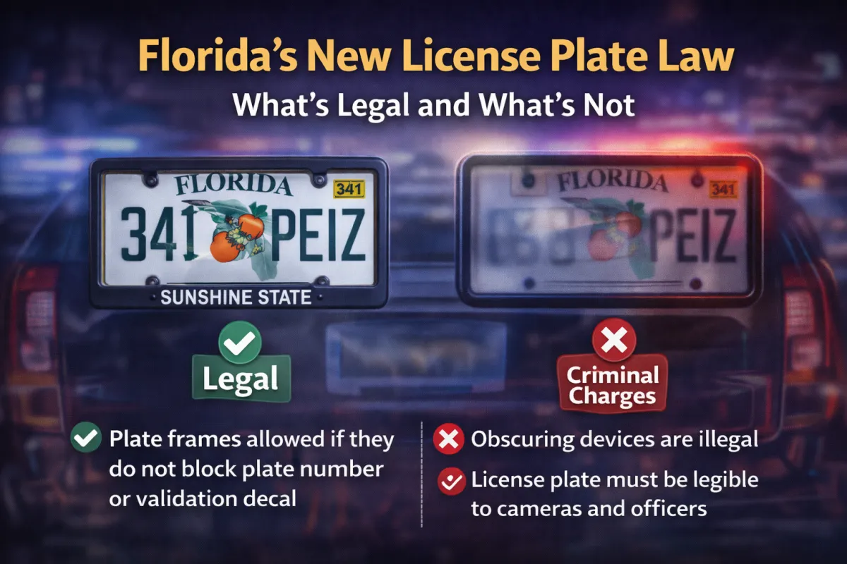 confusion over license plates