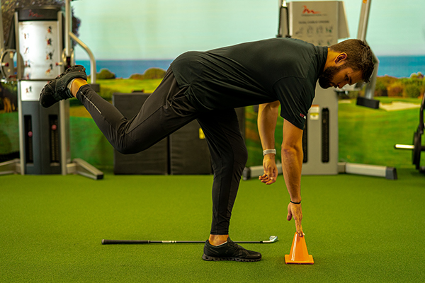 golf balance drill