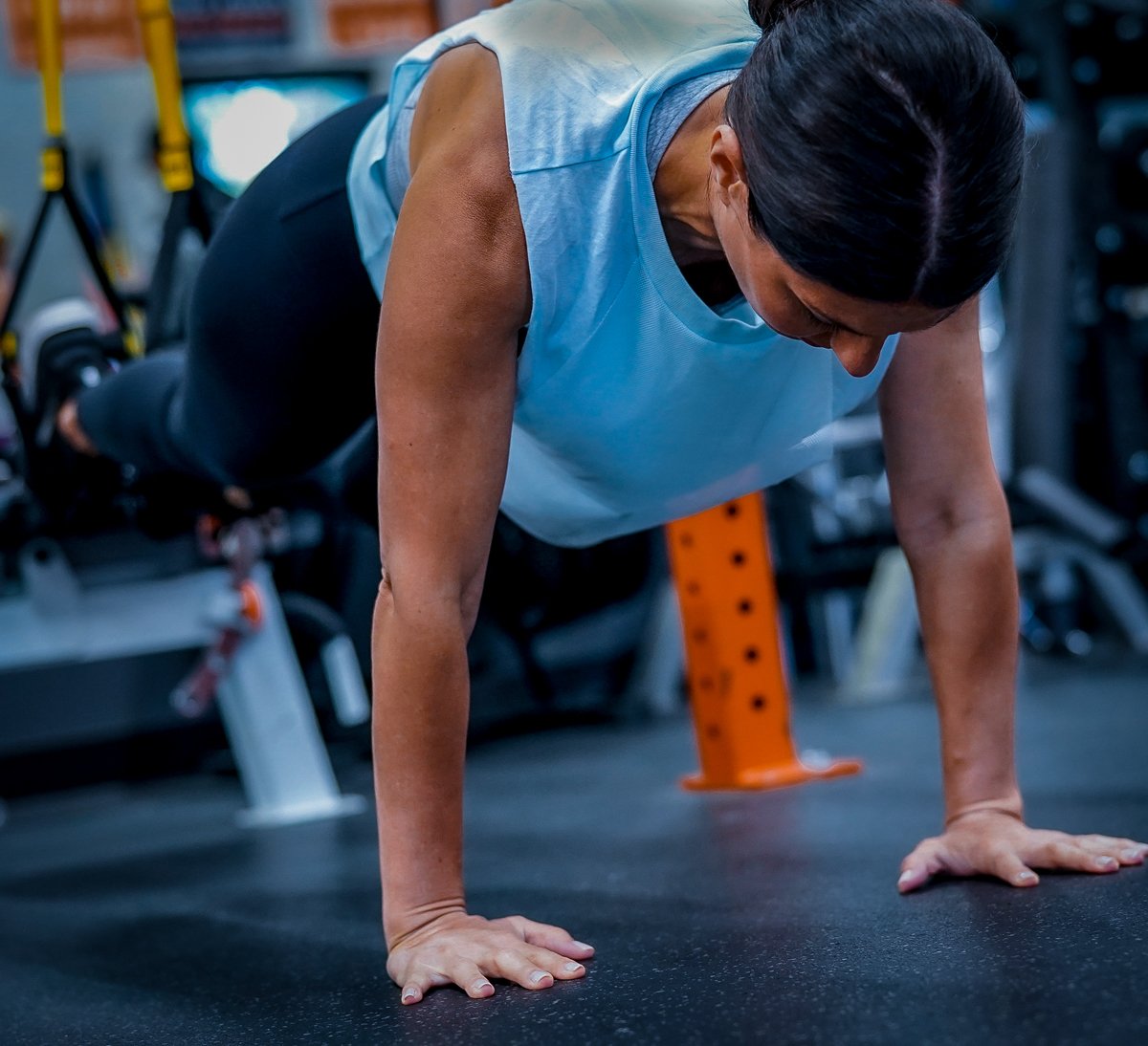 golf workout being done by woman