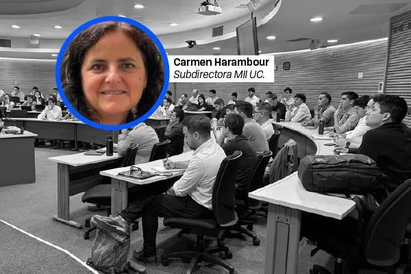 profesores MII UC con Carmen Harambour
