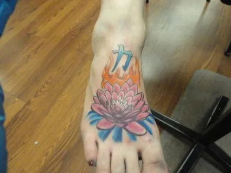 Color Lotus Tattoo