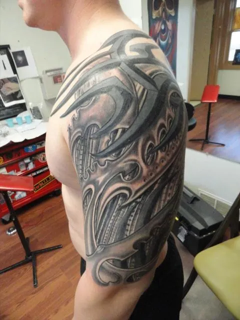 biomechanical tattoo
