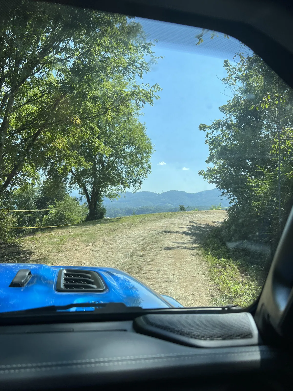 Jeep Trail in Smokey Mountains