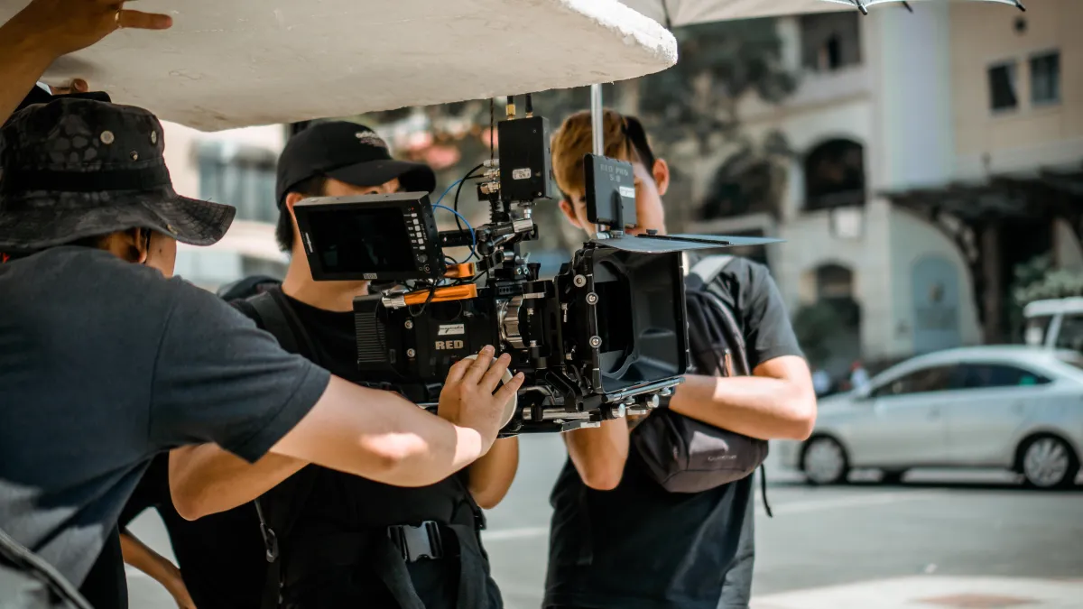 filming