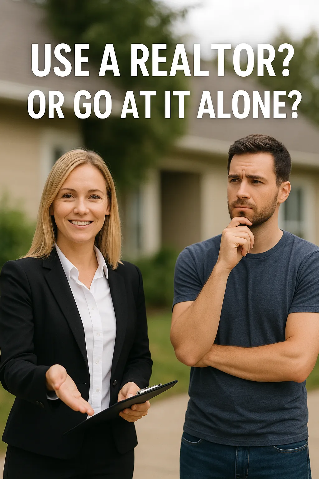 Use a realtor or go at it alone?