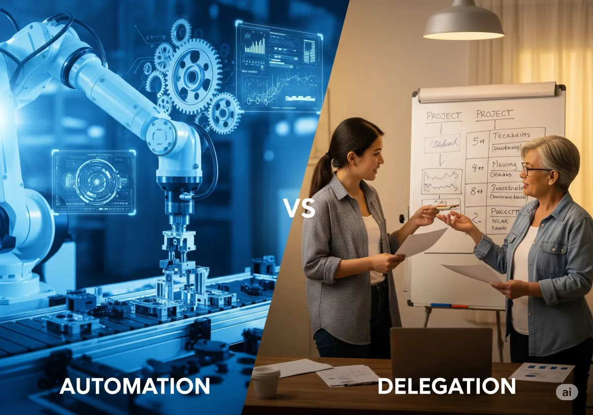 Automation Vs. Delegation: What's The Best For Your Business? 