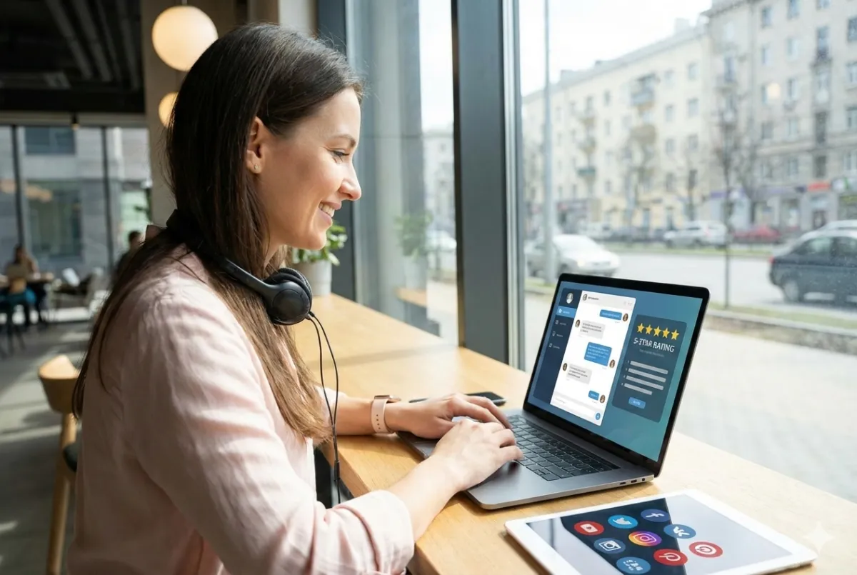 How to Deliver 5-Star Customer Service Without Picking Up the Phone