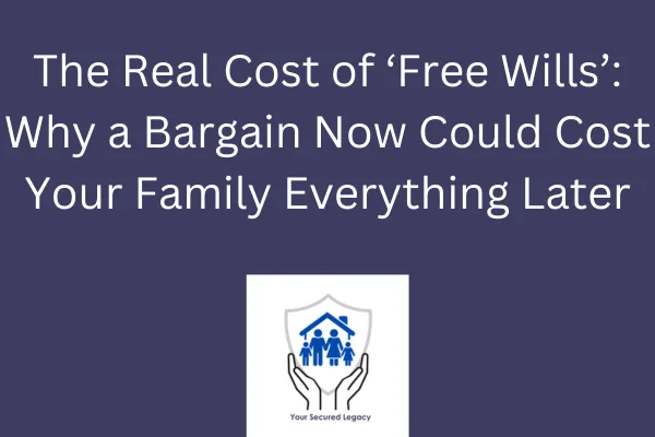 The Real Cost of ‘Free Wills’: Why a Bargain Now Could Cost Your Family Everything Later