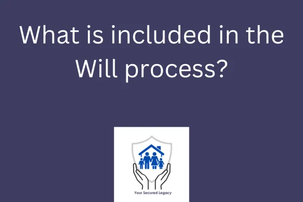 What is included in the Will process?