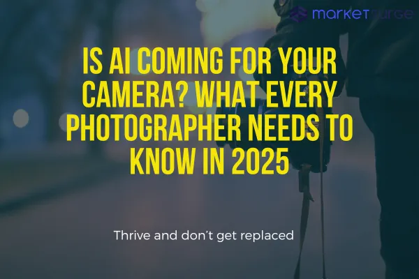 Is AI Coming for Your Camera? What Every Photographer Needs to Know in 2025" Break down the newest AI photo editing tools, generative fill tech, and how photographers can adapt and thrive (not get replaced).