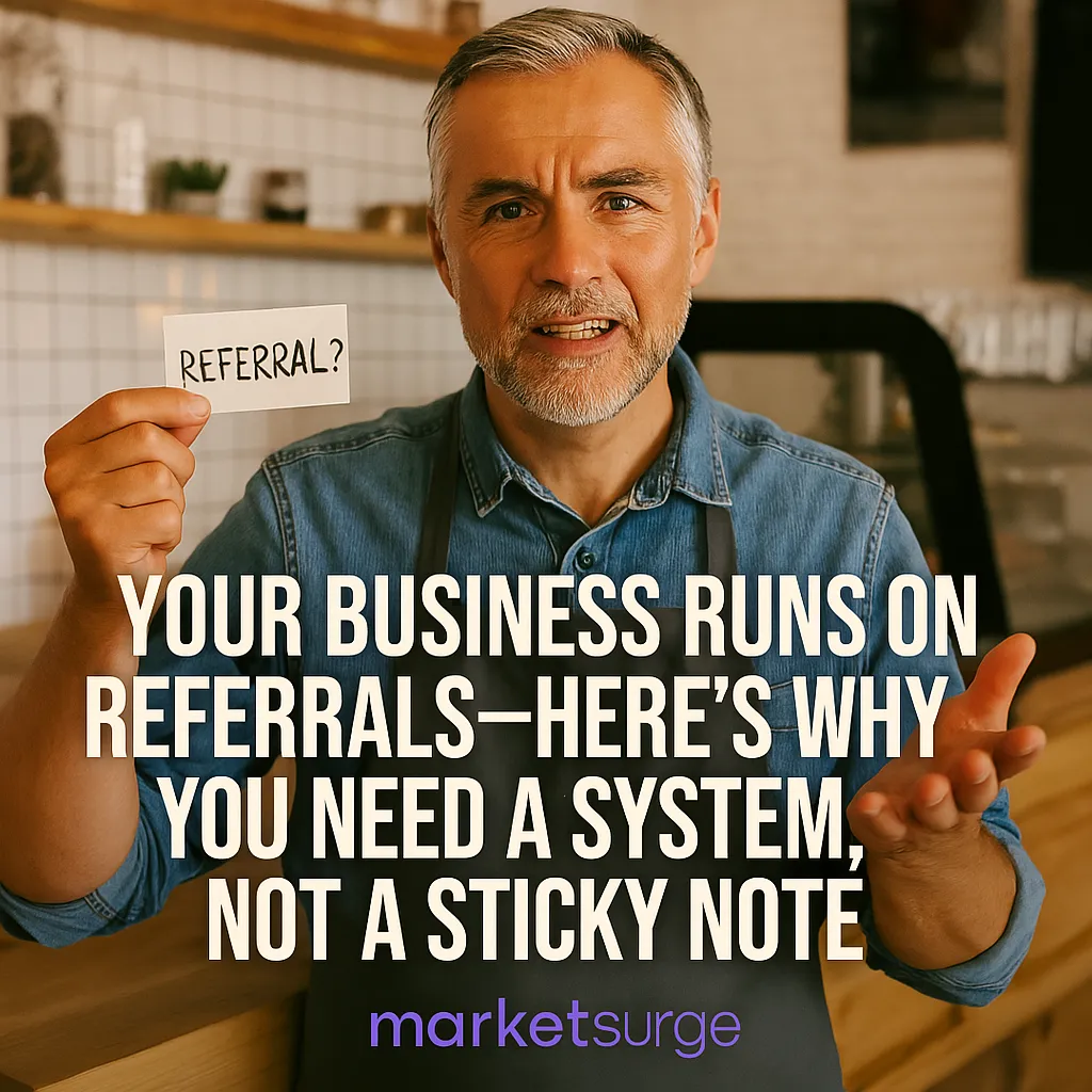 Your Business Runs on Referrals—Here’s Why You Need a System, Not a Sticky Note