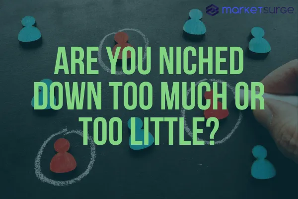 Are You Niched Down Too Much or Too Little?
