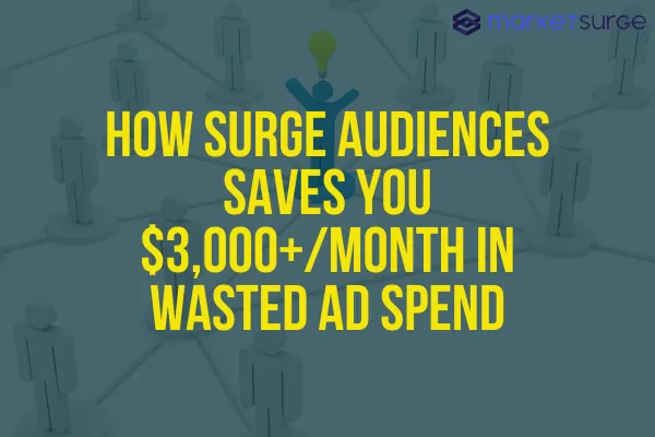 How Surge Audiences Saves You $3,000+/Month in Wasted Ad Spend