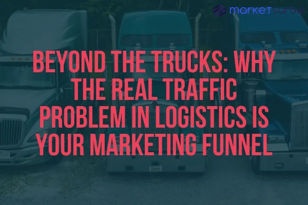 Beyond the Trucks: Why the Real Traffic Problem in Logistics Is Your Marketing Funnel
