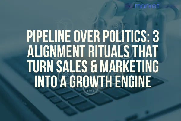 Pipeline Over Politics: 3 Alignment Rituals That Turn Sales & Marketing into a Growth Engine