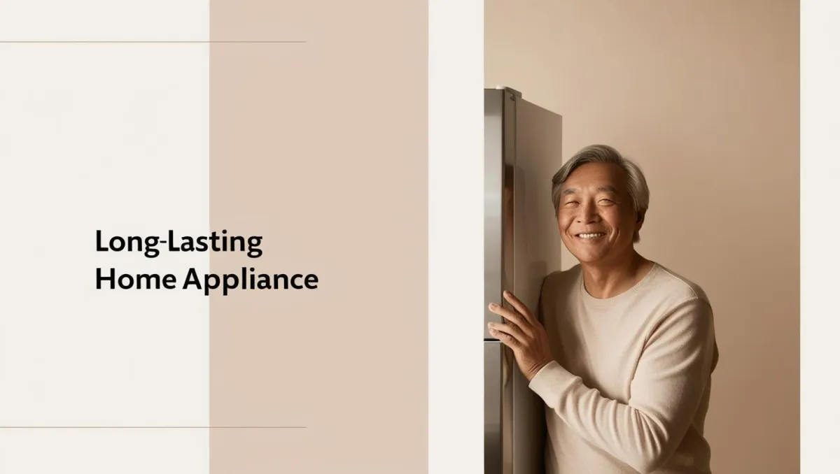 a long lasting home appliance with a satisfied owner