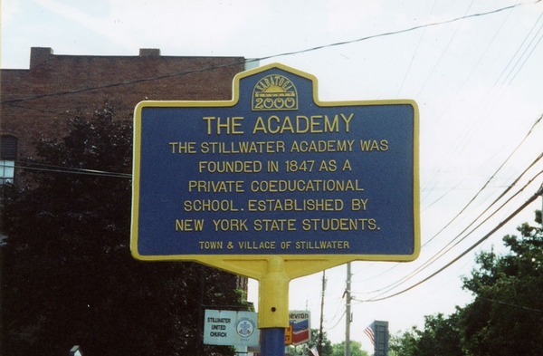 The Academy- historical marker