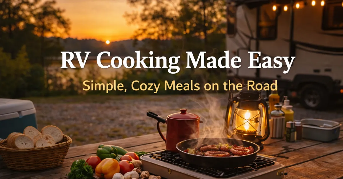 RV Cooking Made Easy: Simple, Cozy Meals on the Road That Everyone Will Love