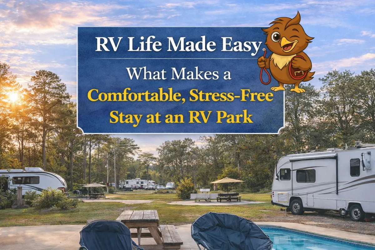 RV Life Made Easy: What Makes a Comfortable, Stress-Free Stay at an RV Park