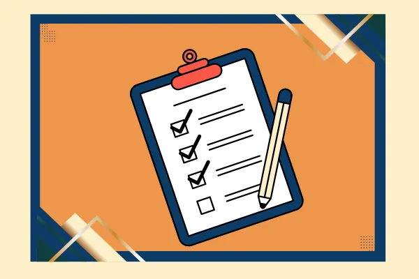 ClipBoad with Checklsit