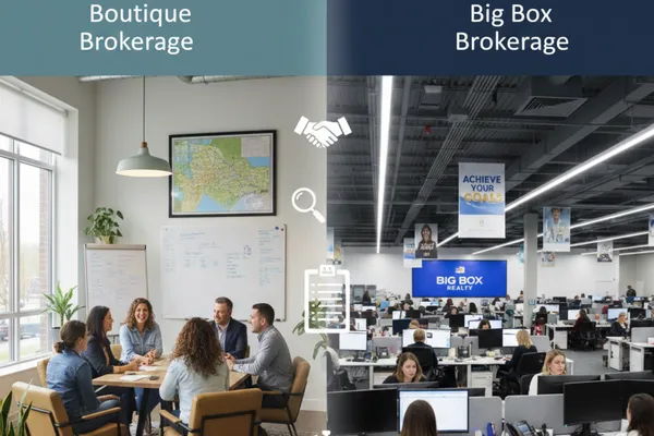 Boutique Brokerage vs Big Box Brokerage: What’s the Real Difference for Realtors?