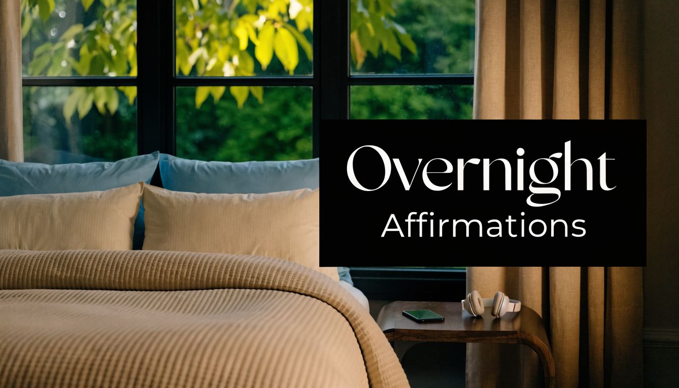 Overnight Affirmations for Anxious Attachment Styles