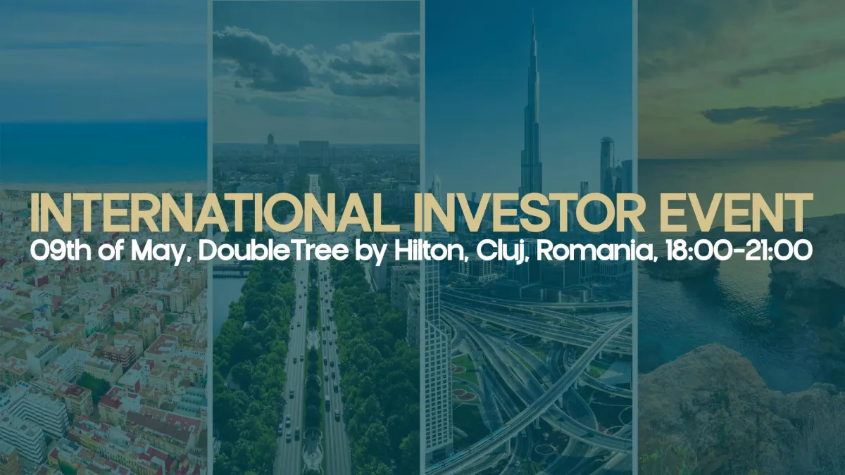 Unlock Global Real Estate: Join Us in Cluj on May 9th