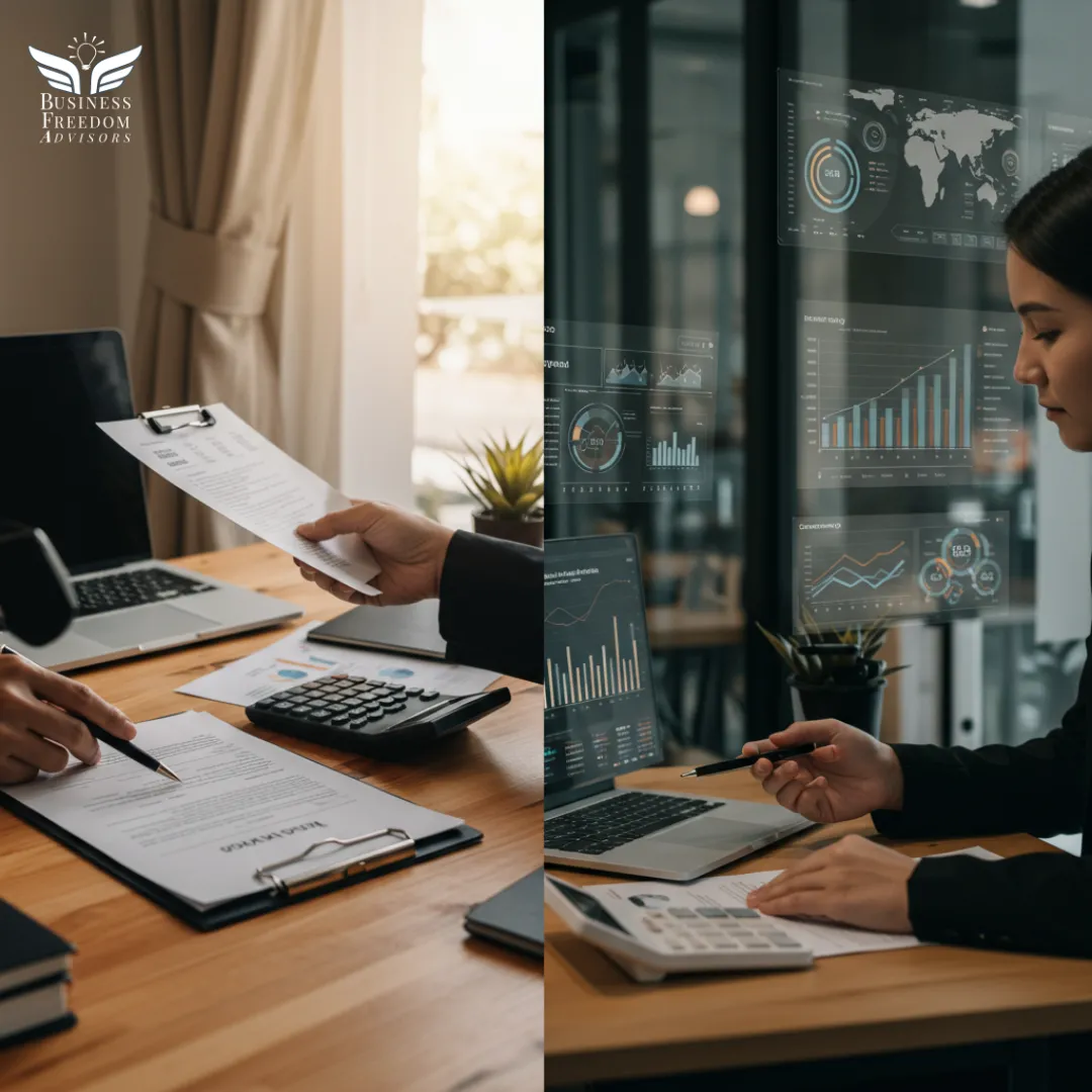 CPA vs. Business Freedom Advisors™: What Your CPA Won’t Do (and We Will)