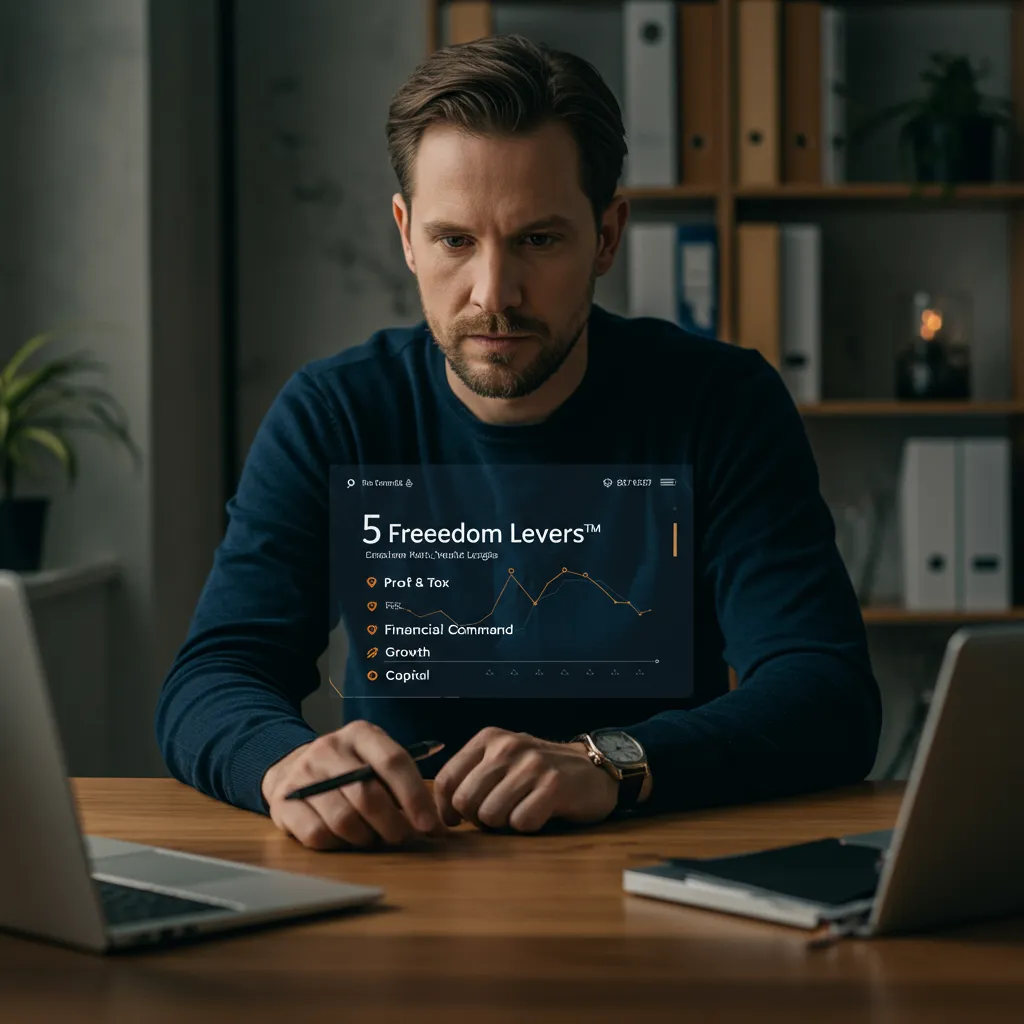 Freedom Isn’t a Feeling—It’s a Financial Structure: 5 Levers to Build a Business That Supports Your Life