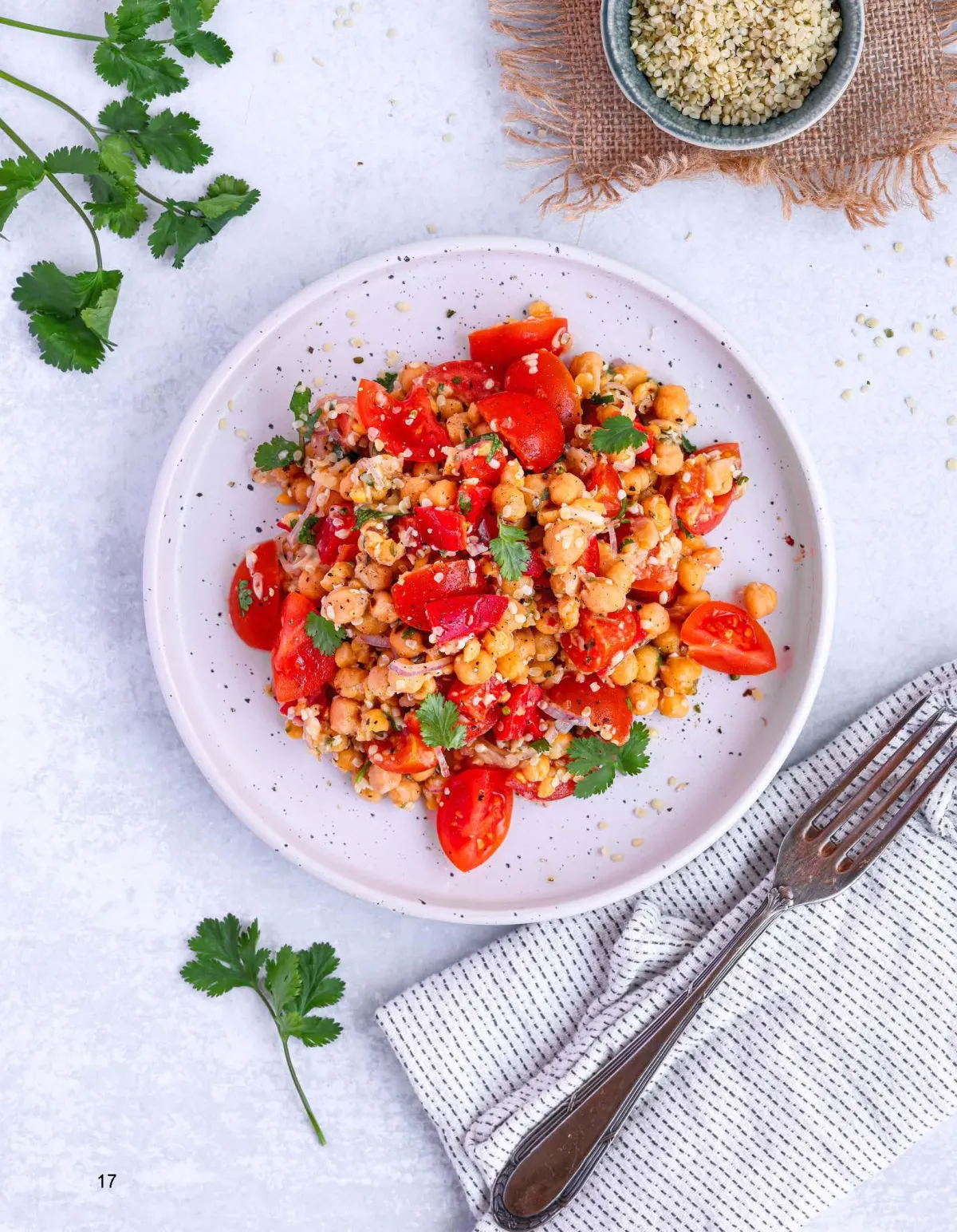 Smash Chickpea Salad