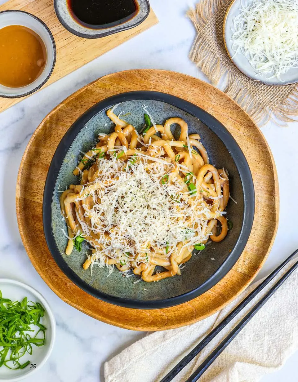 Peanut Butter Udon Noodles