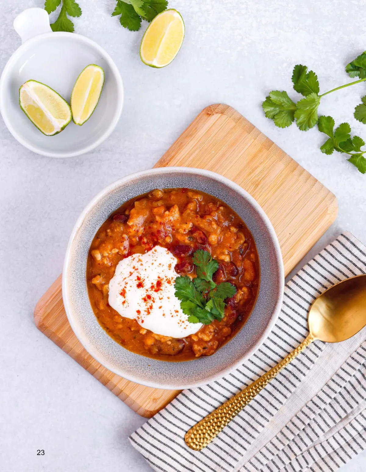 Sweet Potato Turkey Chili