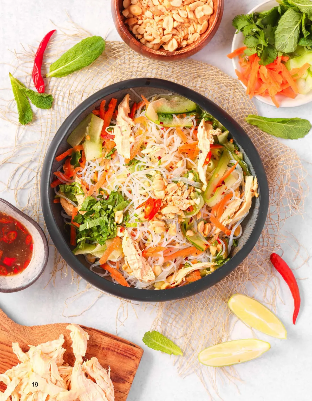 Vietnamese Chicken Noodles