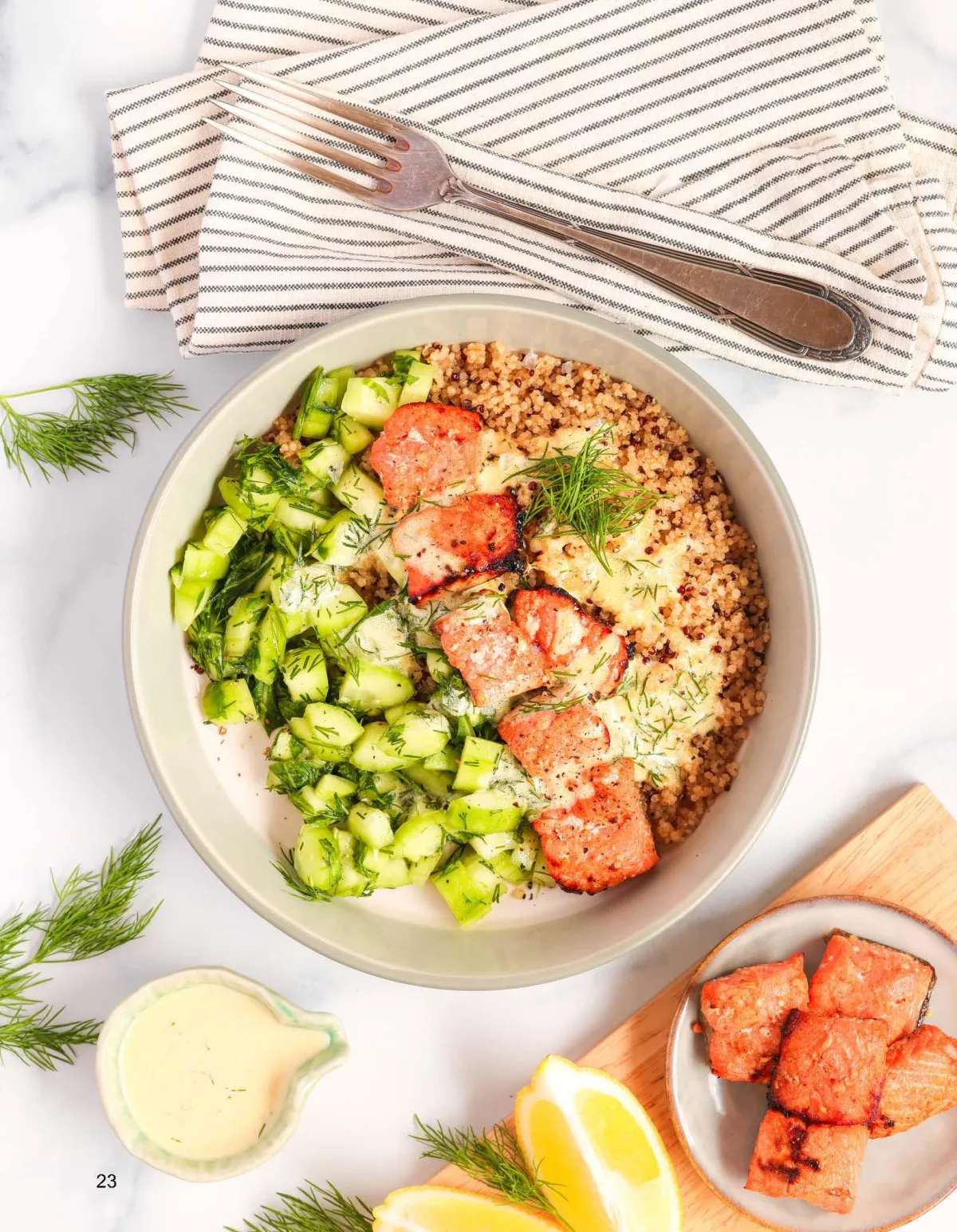 Salmon Quinoa Bowl