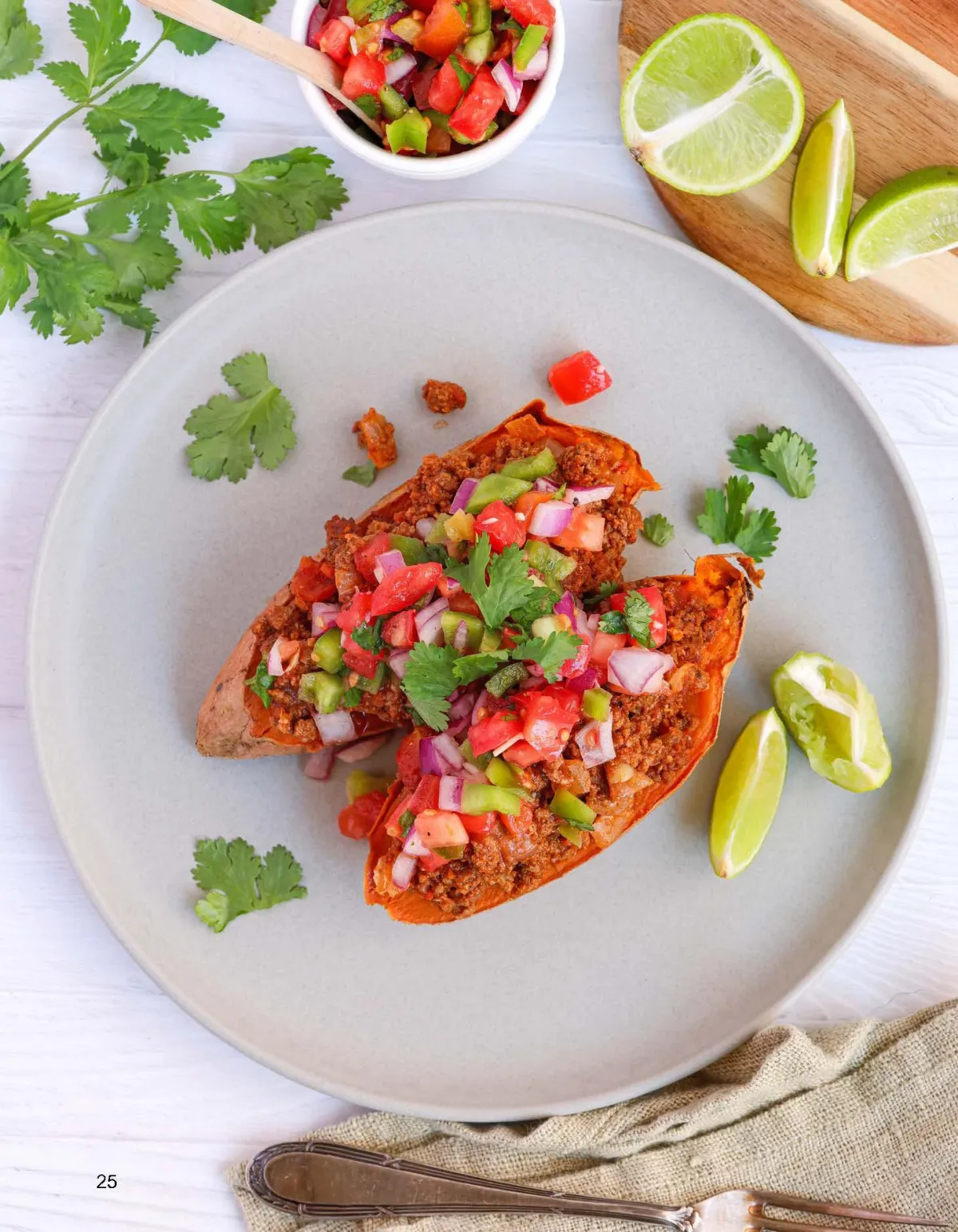 Loaded Taco Sweet Potato