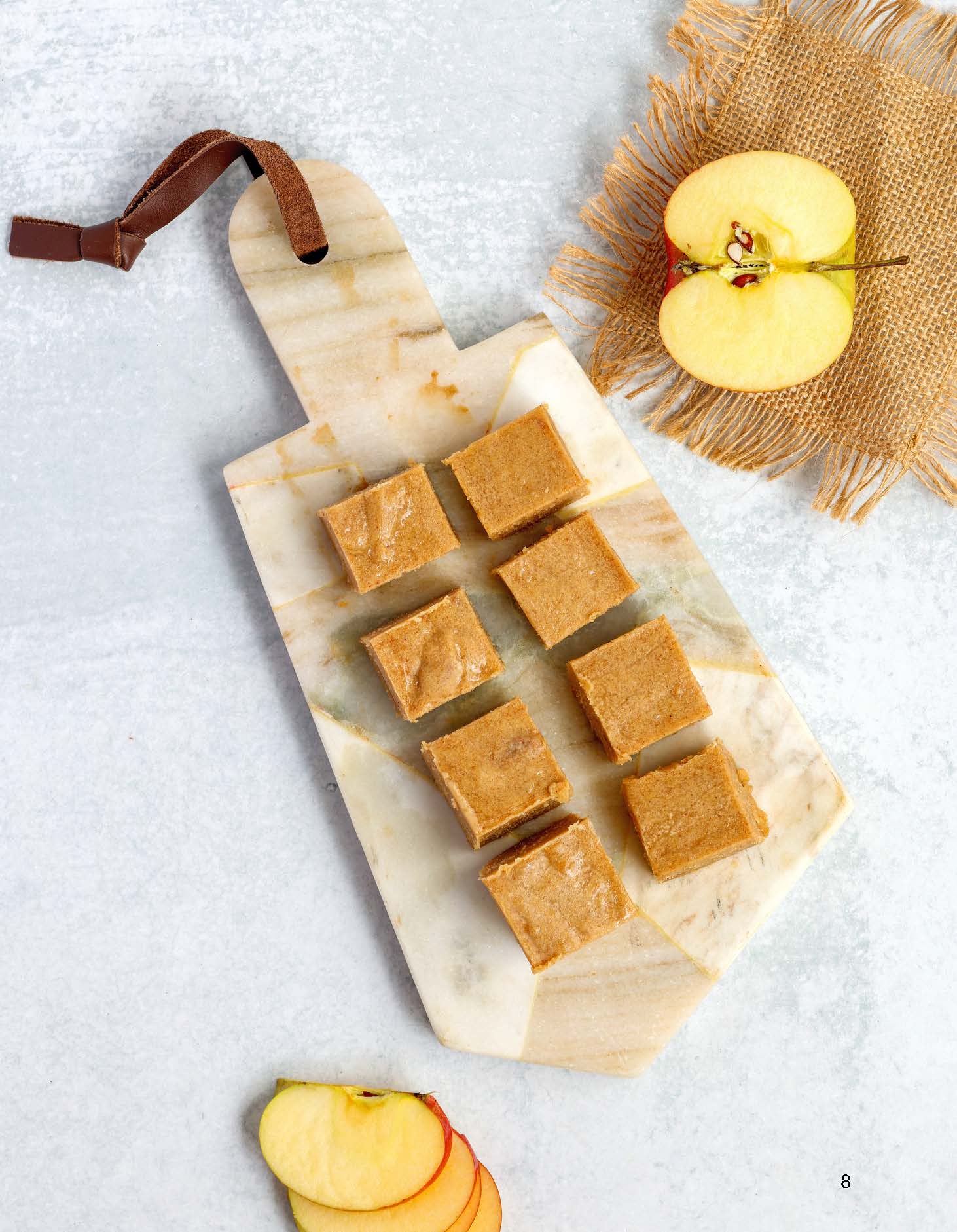 Nutmeg Spiced Apple Fudge