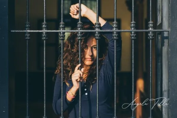 Frustrated woman in perfectionism prison